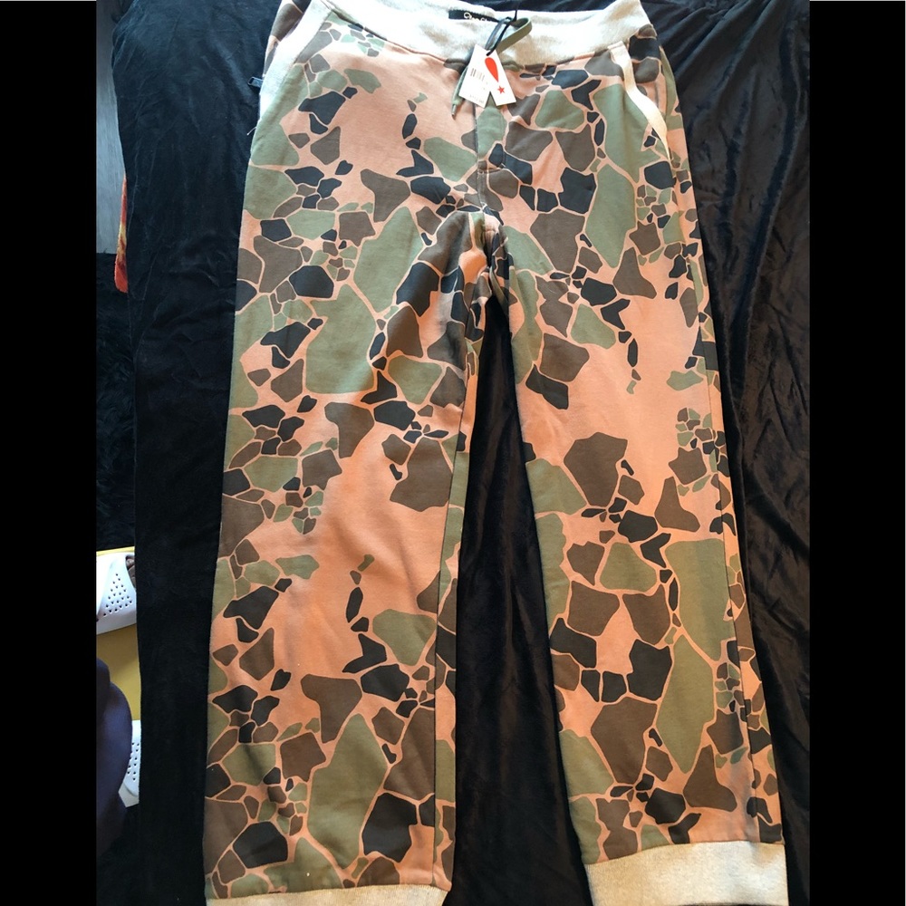 Camo joggers